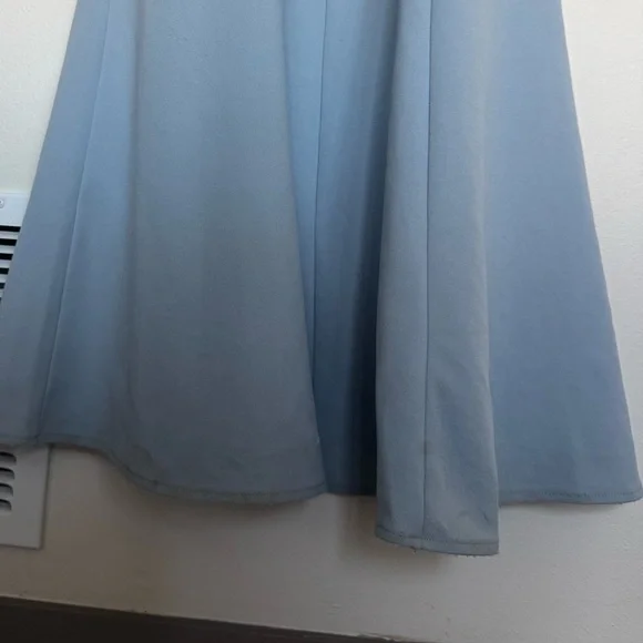 Show me your Mumu Paris Gown Steel Blue. Size Small. - Picture 8 of 8